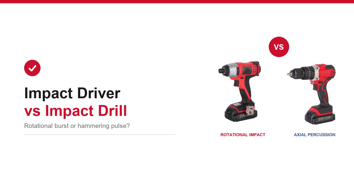 Impact Driver vs Impact Drill: What Is the Difference?